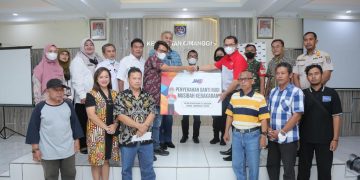 Kebakaran gudang JNE Cimanggis