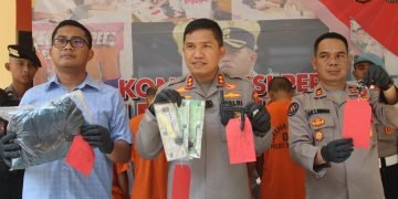 Sat Reskrim Polres Sukabumi Bekuk Pengoplos Gas LPG