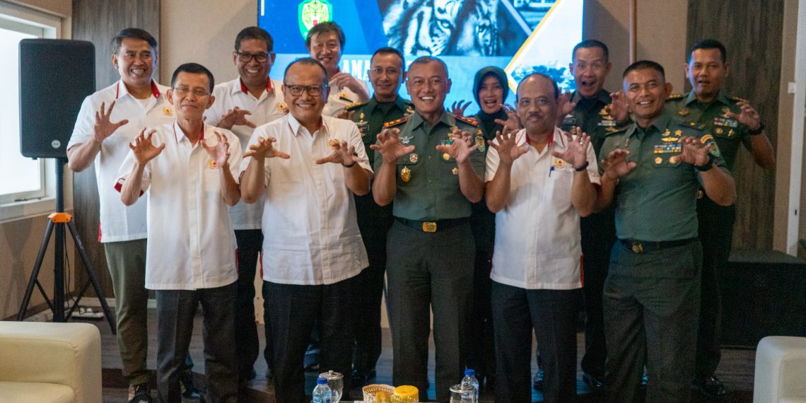 Pengurus KONI Jabar silaturahmi ke Kodam III Siliwangi (konijabar.or.id)