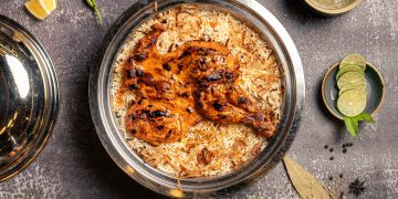 Nasi mandi timur tengah