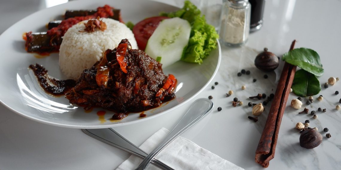 Rendang masakan padang