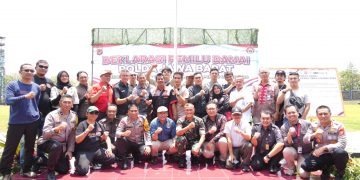 Ikrar Pemilu Damai Polda Jabar & para pemred media massa (ISTIMEWA)