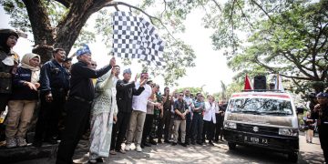 Kirab Pemilu Kota Bandung oleh KPU