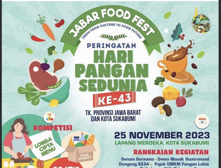 Jabar Food Festival di Kota Sukabumi