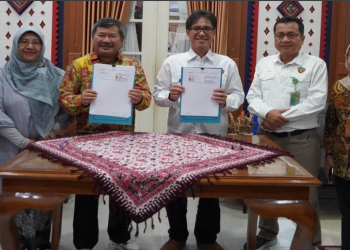 Perjanjian proyek jalan lingkar kamojang garut