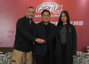 Radja Nainggolan Sabreena Dressler Erick Thohir