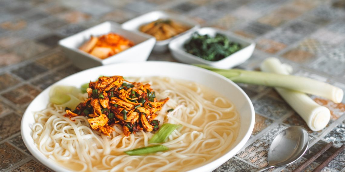 Mie ramen masakan korea