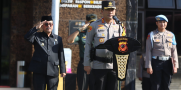 500 petugas gabungan kapolrestas Cirebon