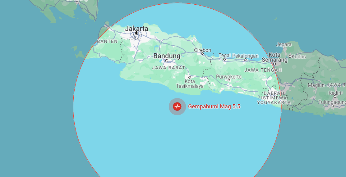 Gempa Tasik Pangadaran