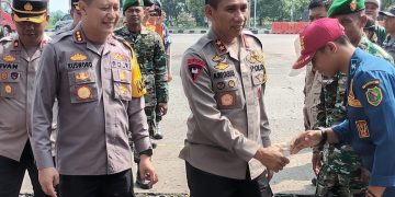 Kapolda Jabar Irjen Pol. Akhmad Wiyagus mengunjungi Pos Terpadu Al Fathu Soreang Kabupaten Bandung