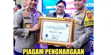 Penghargaan Ombudsman kepada Polres Sukabumi