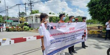 Kampanye di lintasan PT KAI