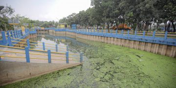 Kolam retensi untuk banjir gedebage