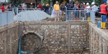 Pembangunan kolam retensi