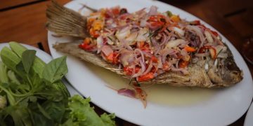 Menu makan siang masakan sunda Paviliun Sunda