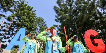 Petugas kebersihan antisipasi sampah Tahun Baru