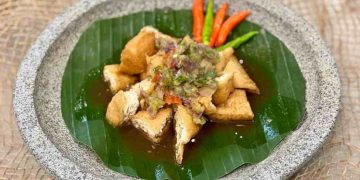 Tahu gejrot sarapan menu cirebon