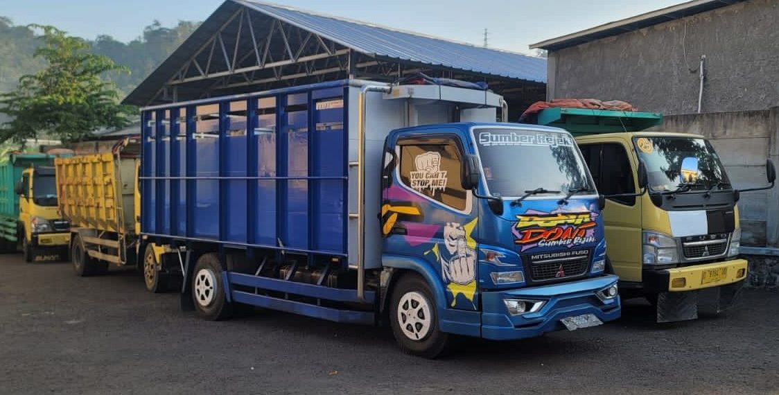 Tanpa Dilengkapi Dokumen Perizinan, 8 kendaraan truk Pengangkut Pasir Besi diamankan Polres Sukabumi