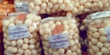 Kuliner Garut endog lewo emplod