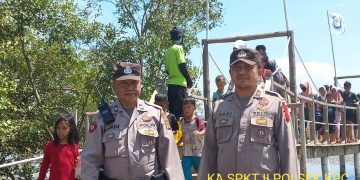 Wisata Bahari Kejawanan di Kota Cirebon masih ramai pengunjung menjelang berakhirnya libur Natal dan Tahun Baru bagi anak-anak sekolah.