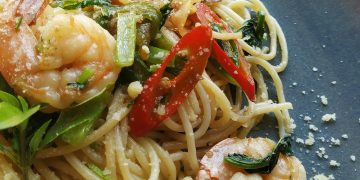 Mie goreng seafood