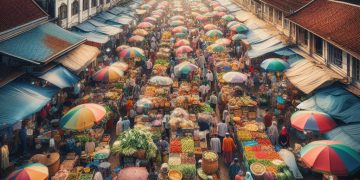 Inflasi Jabar Januari Pasar Tradisional