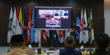 Hari pencoblosan Pemilu 2024 di Kota Bandung berlangsung dengan aman, damai, dan terkendali. Penjabat (PJ) Wali Kota Bandung, Bambang Tirtoyuliono