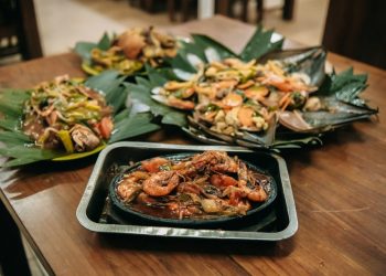 Hidangan masakan seafood HDL 293