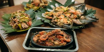 Hidangan masakan seafood HDL 293