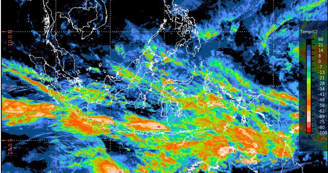BMKG identifikasi potensi peningkatan curah hujan tinggi di beberapa wilayah Indonesia. Berdasarkan analisis cuaca terkini serta dengan mengamati perkembangan kondisi cuaca dalam sepekan ke depan.