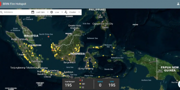 BRIN Fire Hotspot Kebakaran Hutan