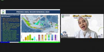 Puncak musim kemarau 2024 diperkirakan Juli-Agustus 2024, kata Kepala Badan Meteorologi, Klimatologi, dan Geofisika (BMKG) Dwikorita Karnawati.