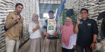 Penyaluran beras pemerintah di Kota Sukabumi