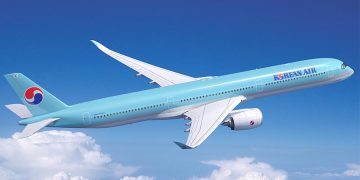 Pesawat Airbus A350 Korean Air
