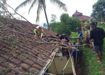 Dua rumah warga Talegong Garut tertimpa pohon tumbang akibat tiupan angin kencang yang terjadi pada hari Selasa (12/3/2024). Kejadian tersebut terjadi di Desa Selaawi dan Desa Mekarwangi Kecamatan Talegong