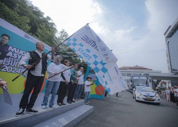 Bio Farma gelar mudik bareng pada Jum’at (5/4/2024) dilepas oleh Penjabat Wali Kota Bandung, Bambang Tirtoyuliono.