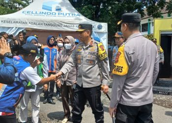 Kapolda Jabar cek Pospam Al Fathu Soreang Rabu (4/4/2024) sekitar pukul 11.00 WIB.