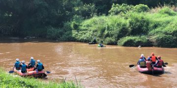 Pencarian anak hanyut terbawa arus selokan di Kampung Saripulo, Desa Padaasih, Kecamatan Pasirwangi, Kabupaten Garut pada Rabu (10/4/2024) dihentikan.