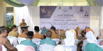 Hari Kartini yang diperingati setiap tanggal 21 April, Pemerintah Kabupaten Kuningan menggelar pelaksanaan deteksi dini pada penyakit kanker serviks dan kanker payudara melalui IVA tes dan Sadanis.