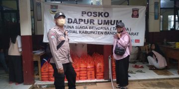 Posko Bencana Longsor Bandung Barat Polisi