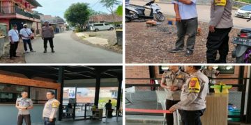 Polisi patroli obyek wisata Situ Gede Tasik pada Minggu (21/4/2024) untuk menjaga keamanan dan ketertiban masyarakat di obyek wisata tersebut.