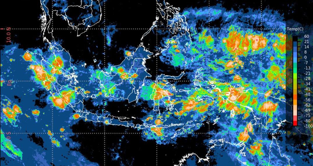 Waspadai potensi cuaca ekstrem sepekan ke depan, ungkap Badan Meteorologi, Klimatologi, dan Geofisika (BMKG). BMKG memprakirakan kondisi cuaca sepekan ke depan akan diwarnai adanya peningkatan curah hujan dengan intensitas bervariasi.