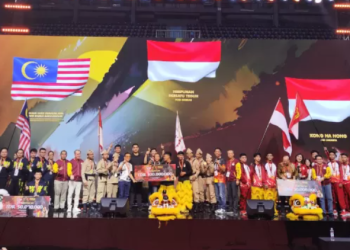 Kontingen Indonesia yang dibina FOBI asal Sumatera Barat yang diwakili oleh Tim Bersatu Teguh berhasil meraih juara pertama Piala Presiden (Southern Lion Dance) dan Piala Menhan (Dragon Dance).