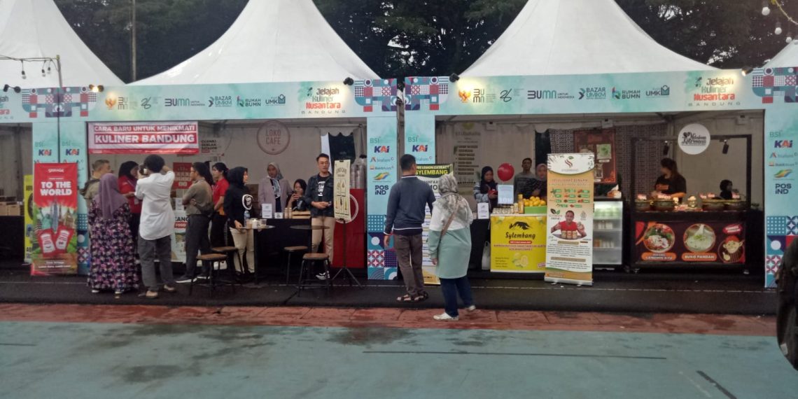 KAI hadirkan UMKM binaan di Jelajah Kuliner Nusantara di Saparua Park, Kota Bandung pada Jumat (24/5) s.d Minggu (26/5) dan di Lotte Mart, Kota Medan pada Jum’at (31/5) s.d Minggu (2/6).