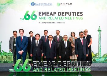 Para Deputi Gubernur Bank Sentral yang tergabung dalam Executives' Meeting of East Asia Pacific Central Banks (EMEAP) mendiskusikan dinamika pertumbuhan ekonomi di kawasan serta respons kebijakan yang tepat bagi tantangan global.