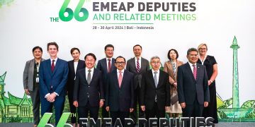 Para Deputi Gubernur Bank Sentral yang tergabung dalam Executives' Meeting of East Asia Pacific Central Banks (EMEAP) mendiskusikan dinamika pertumbuhan ekonomi di kawasan serta respons kebijakan yang tepat bagi tantangan global.