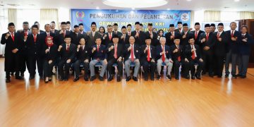 KONI Pusat lantik Dewan Juri PON 2024 Sumut-Aceh pada 21 Mei 2024 di Lounge lantai 12 Kantor KONI Pusat, Jakarta.