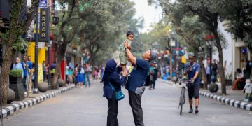 Kawasan Jalan Braga. Hari Jadi Kota Bandung 2024 akan diisi oleh sejumlah kegiatan, kata Ketua Panitia HJKB tahun 2024 Hikmat.