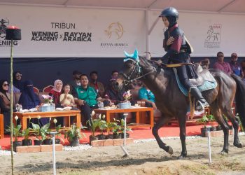 Menteri Pemuda dan Olahraga Republik Indonesia (Menpora RI) Dito Ariotedjo hari Jumat (31/5) pagi membuka kejuaraan olahraga panahan berkuda Indonesia Equestrian Archery Grand Prix Stage 2 di Training Center Indonesia Equestrian Archery (IEA), Kampung Maghfirah, Tangkil, Kecamatan Caringin, Bogor, Jawa Barat.(foto:egan/kemenpora.go.id)