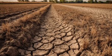 Kemarau hari tanpa hujan kekeringan sawah